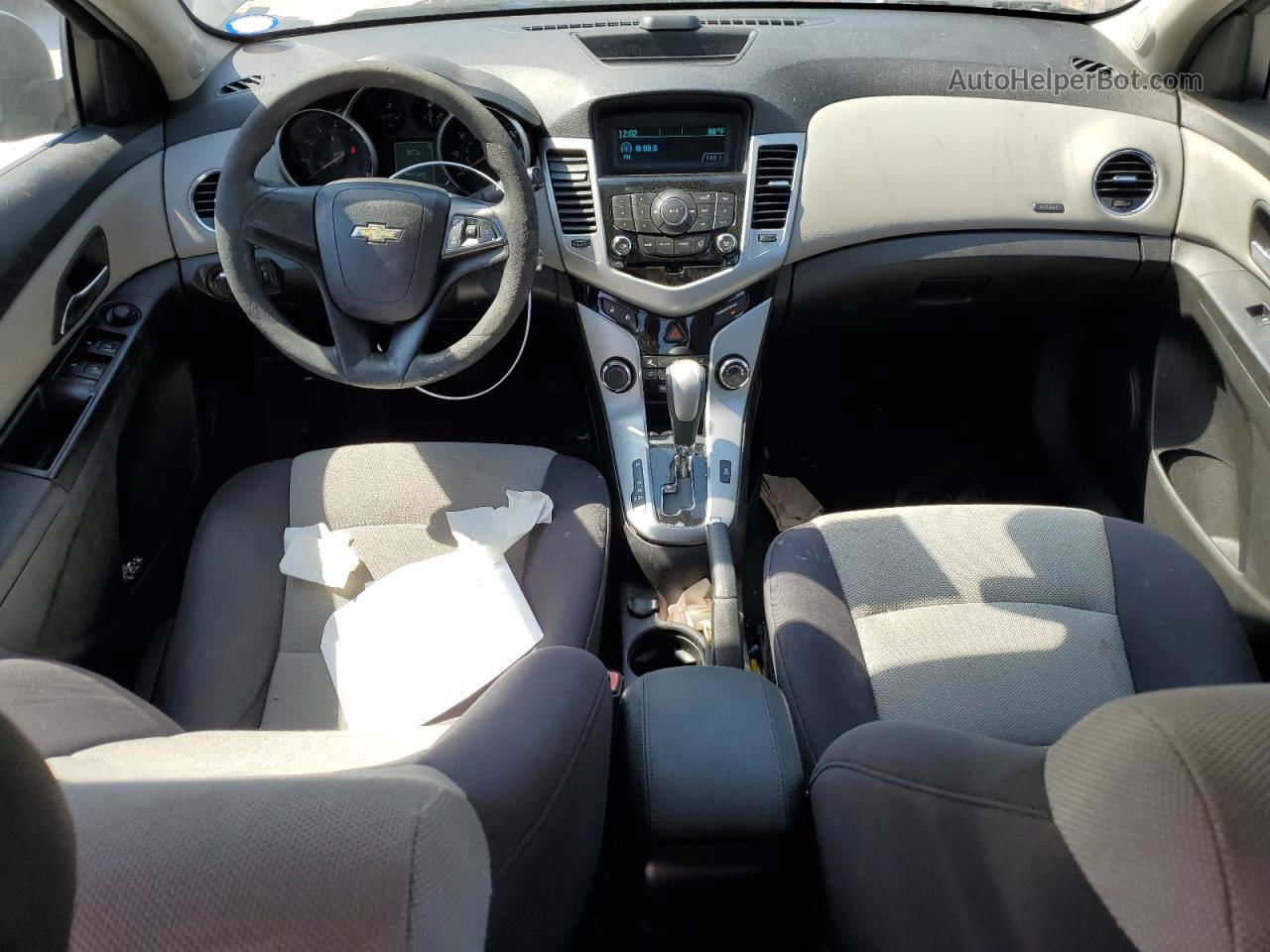 2013 Chevrolet Cruze Ls Charcoal vin: 1G1PA5SH8D7161777