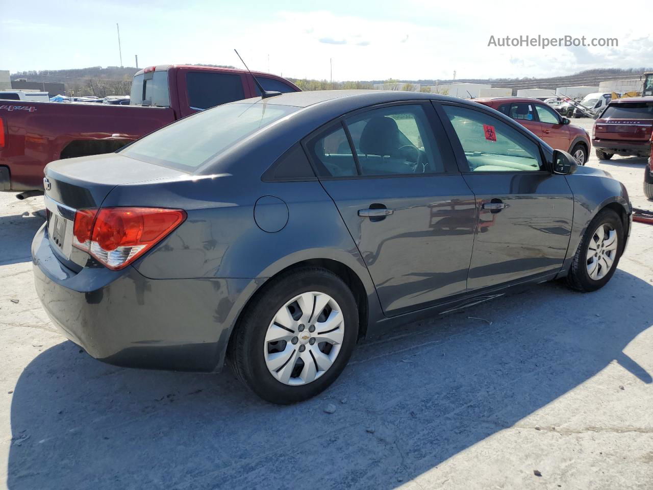 2013 Chevrolet Cruze Ls Charcoal vin: 1G1PA5SH8D7161777