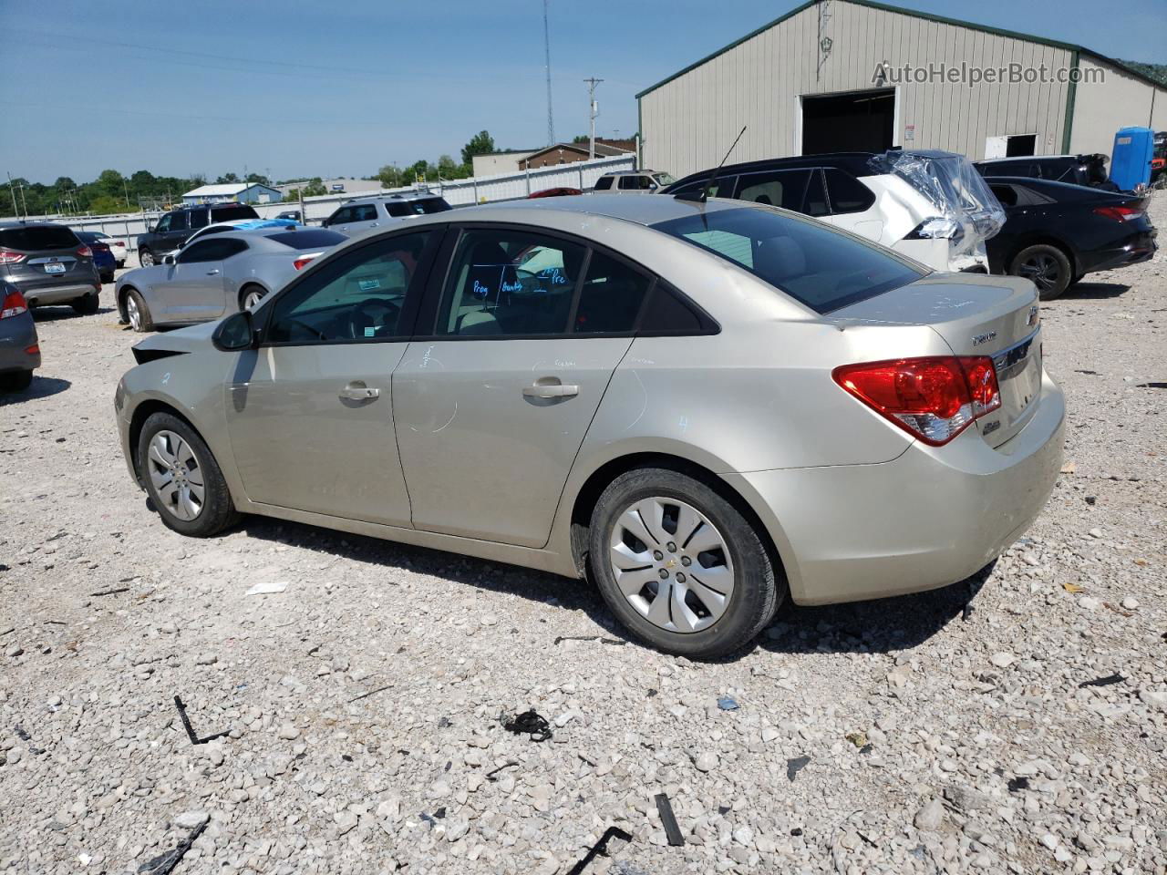 2013 Chevrolet Cruze Ls Gold vin: 1G1PA5SH8D7162816