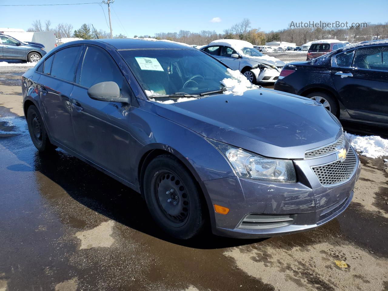 2013 Chevrolet Cruze Ls Серый vin: 1G1PA5SH8D7285029