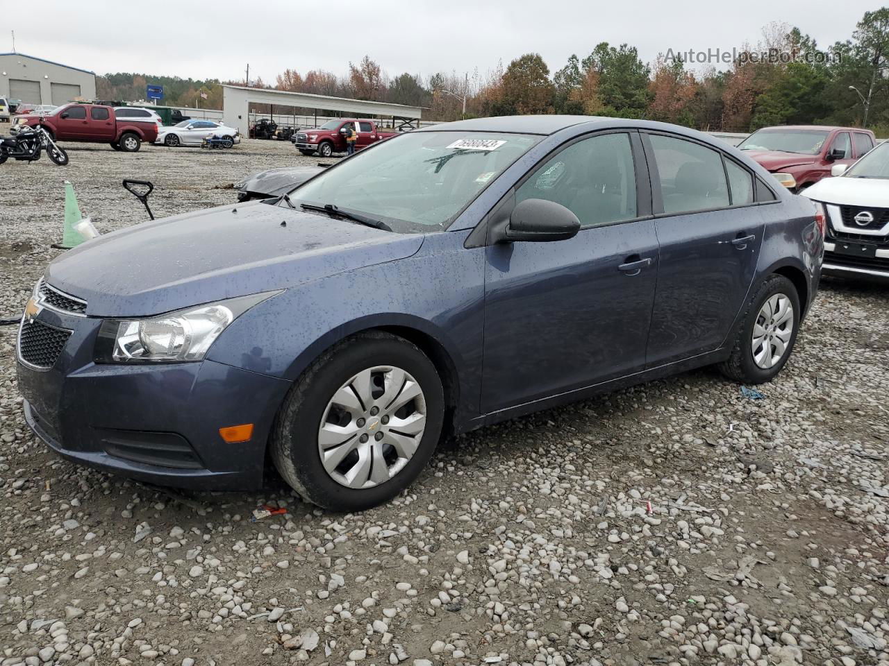 2013 Chevrolet Cruze Ls Blue vin: 1G1PA5SH8D7304064