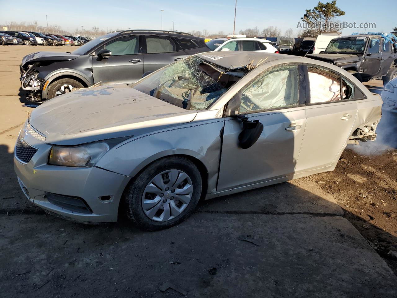 2013 Chevrolet Cruze Ls Tan vin: 1G1PA5SH8D7315503