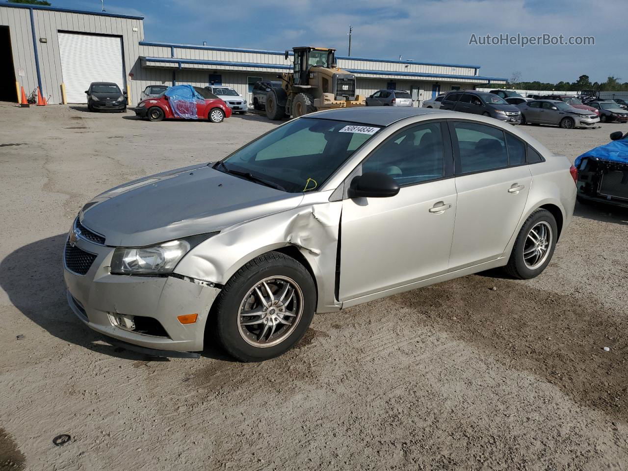 2014 Chevrolet Cruze Ls Gold vin: 1G1PA5SH8E7115982