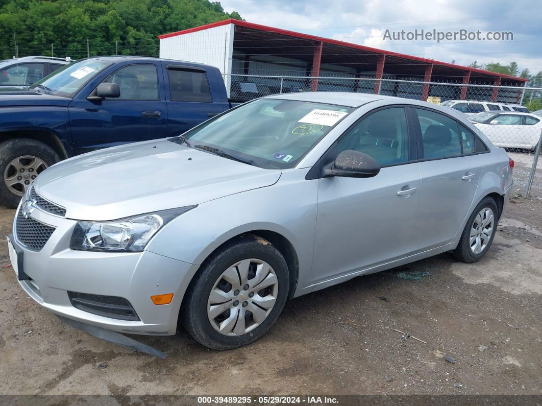 2014 Chevrolet Cruze Ls Auto Silver vin: 1G1PA5SH8E7142454