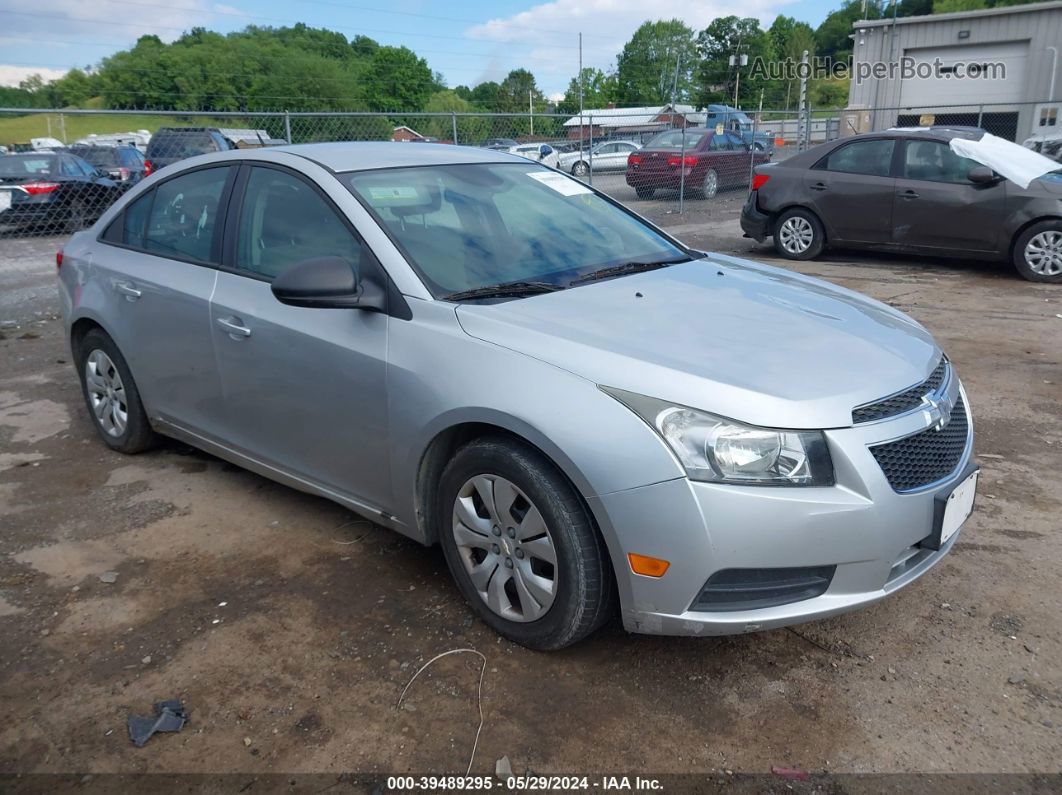 2014 Chevrolet Cruze Ls Auto Silver vin: 1G1PA5SH8E7142454