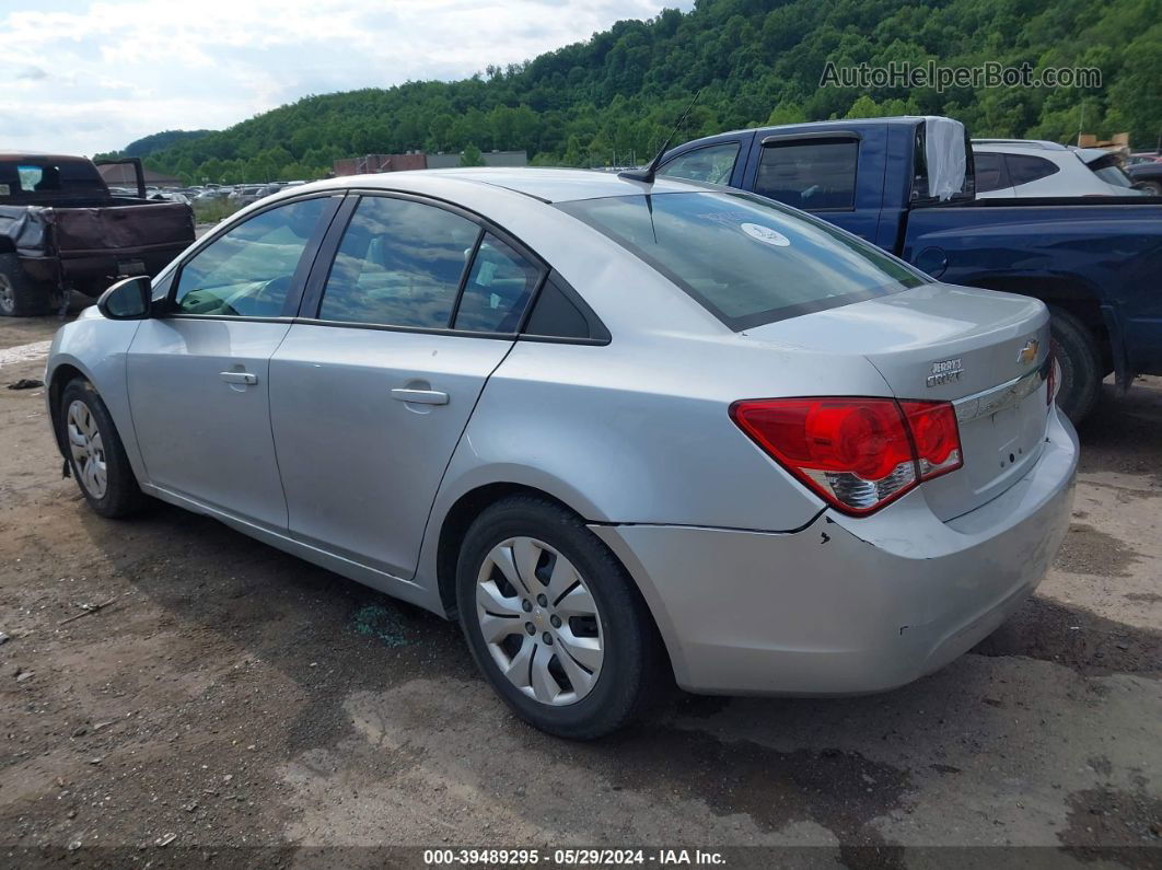 2014 Chevrolet Cruze Ls Auto Silver vin: 1G1PA5SH8E7142454