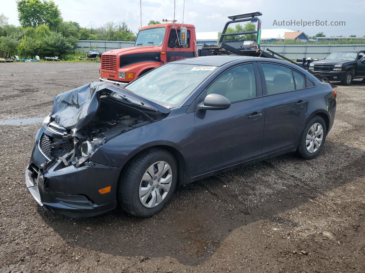 2014 Chevrolet Cruze Ls Blue vin: 1G1PA5SH8E7223406