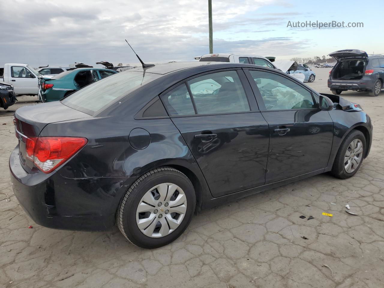 2014 Chevrolet Cruze Ls Black vin: 1G1PA5SH8E7263131