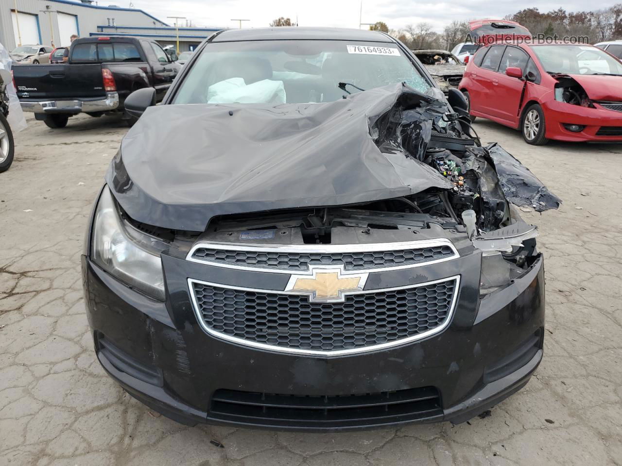 2014 Chevrolet Cruze Ls Black vin: 1G1PA5SH8E7263131