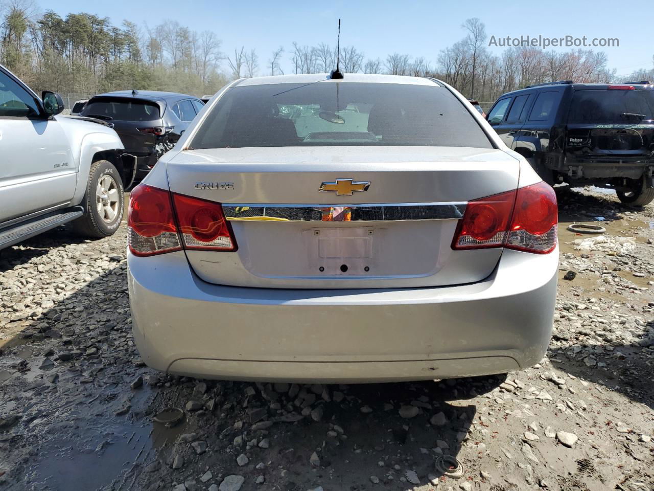 2015 Chevrolet Cruze Ls Silver vin: 1G1PA5SH8F7154301