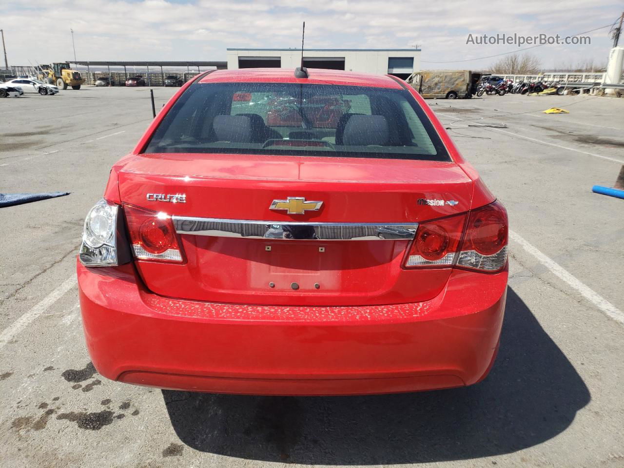 2015 Chevrolet Cruze Ls Red vin: 1G1PA5SH8F7194619