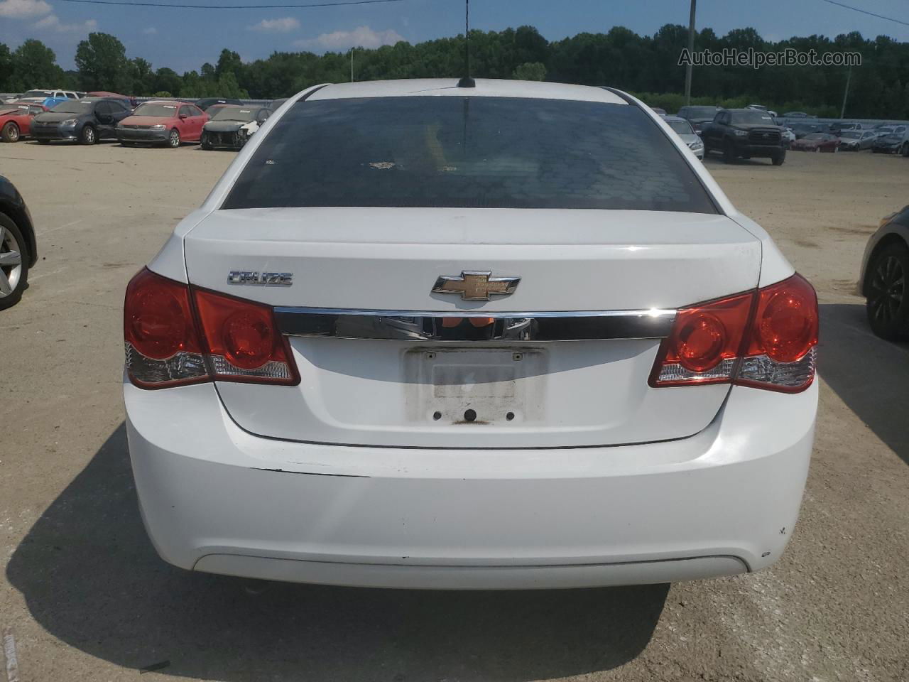 2013 Chevrolet Cruze Ls White vin: 1G1PA5SH9D7107405