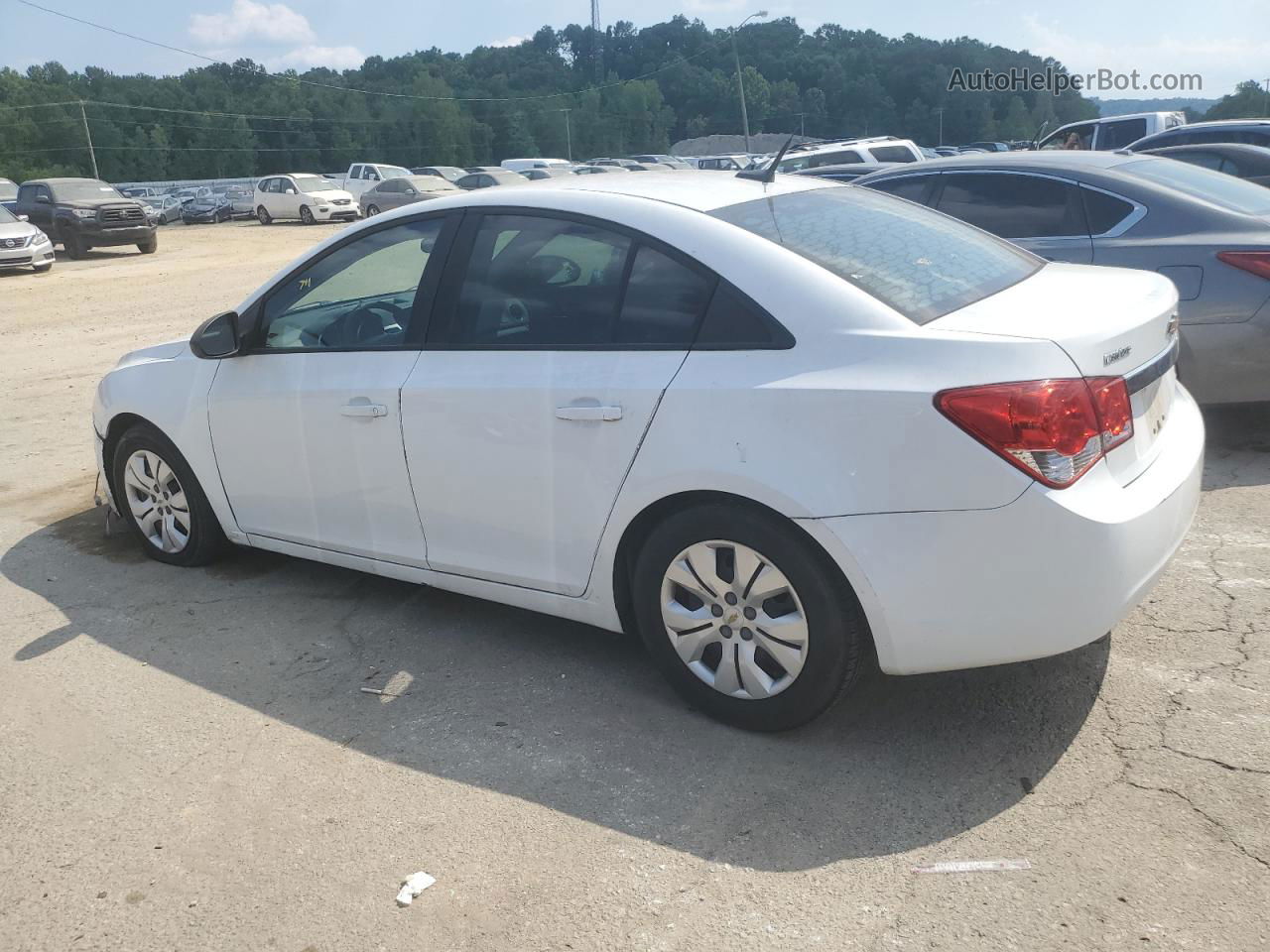 2013 Chevrolet Cruze Ls White vin: 1G1PA5SH9D7107405