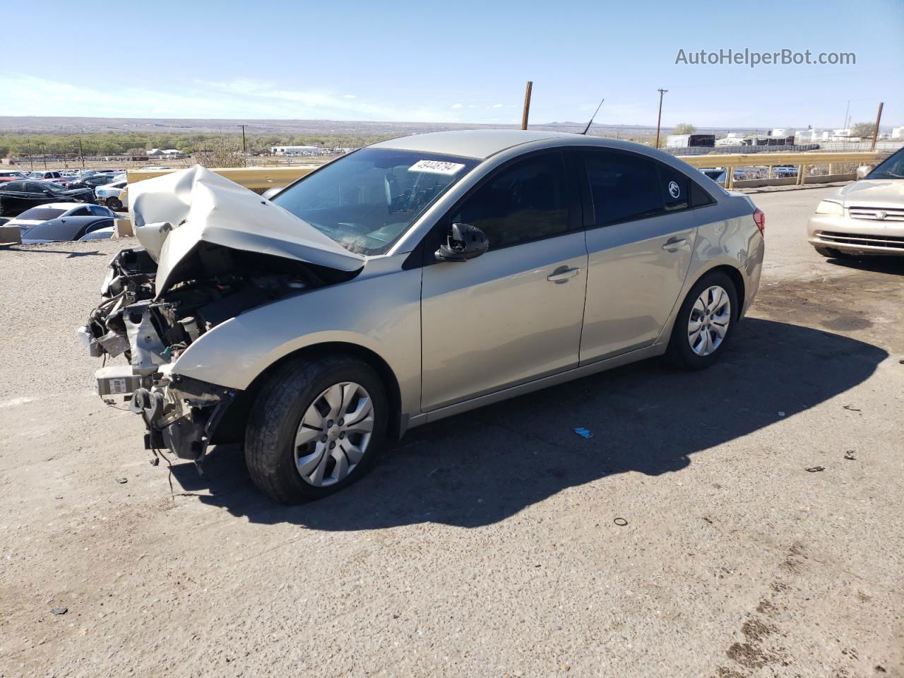 2013 Chevrolet Cruze Ls Золотой vin: 1G1PA5SH9D7208086