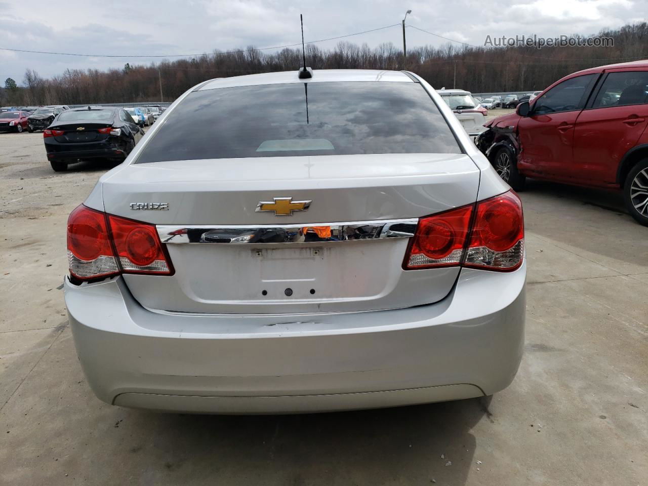 2015 Chevrolet Cruze Ls Silver vin: 1G1PA5SH9F7148099