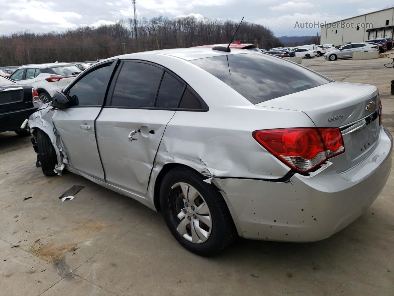 2015 Chevrolet Cruze Ls Silver vin: 1G1PA5SH9F7148099