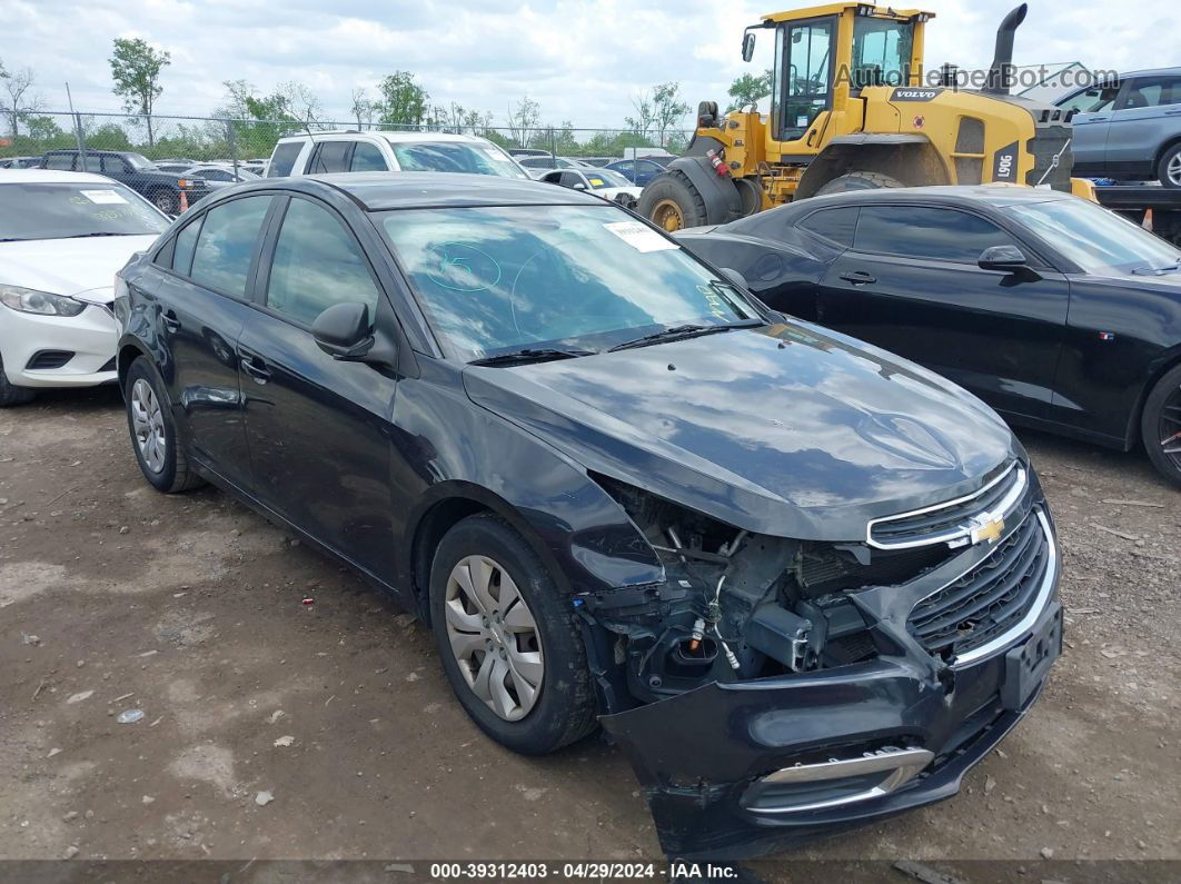 2015 Chevrolet Cruze Ls Auto Black vin: 1G1PA5SH9F7291831