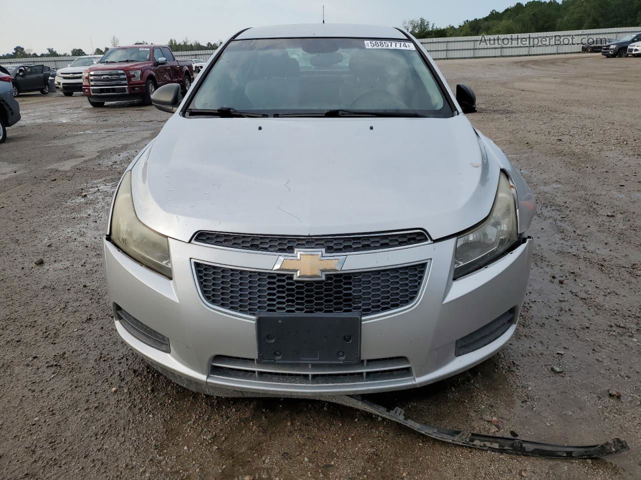 2013 Chevrolet Cruze Ls Gray vin: 1G1PA5SHXD7153082