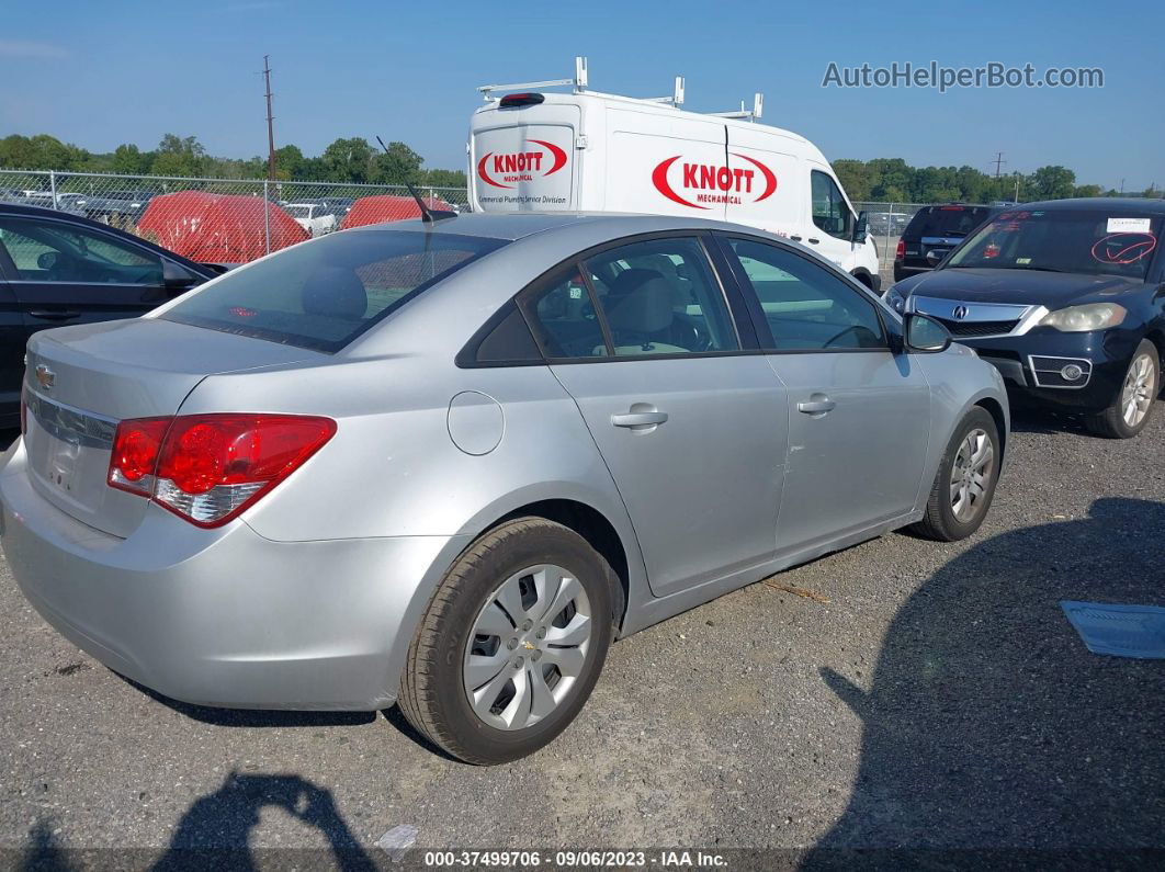 2013 Chevrolet Cruze Ls Silver vin: 1G1PA5SHXD7219632