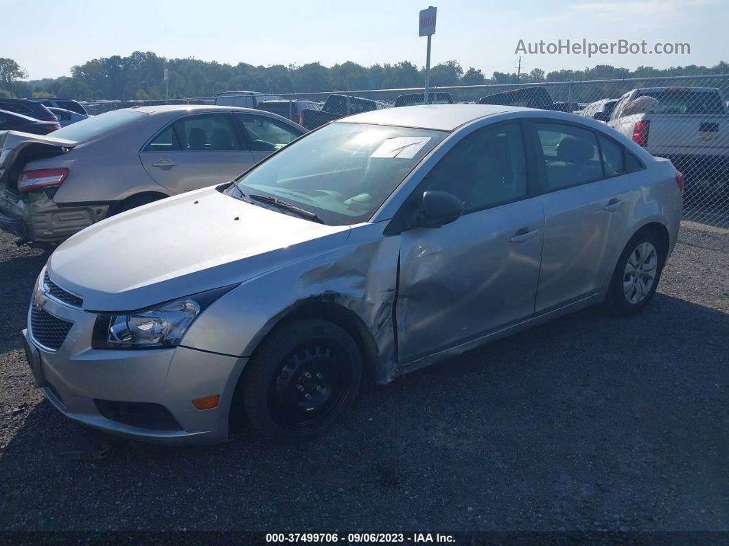 2013 Chevrolet Cruze Ls Silver vin: 1G1PA5SHXD7219632