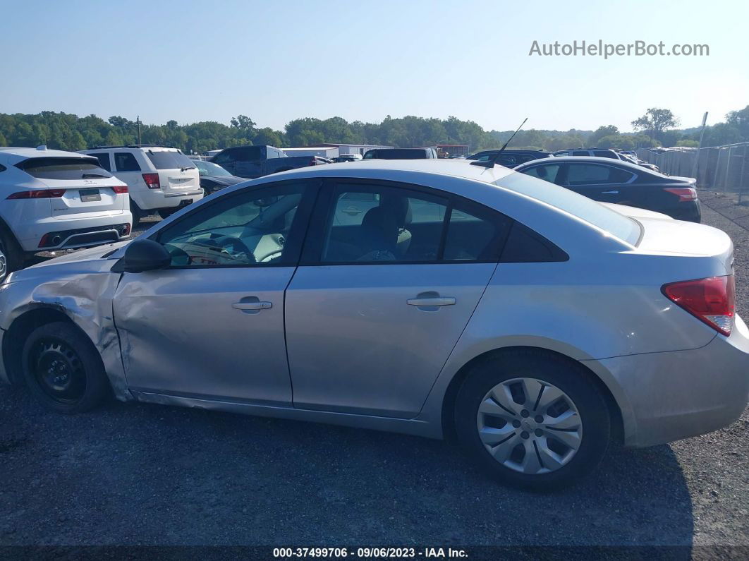 2013 Chevrolet Cruze Ls Silver vin: 1G1PA5SHXD7219632