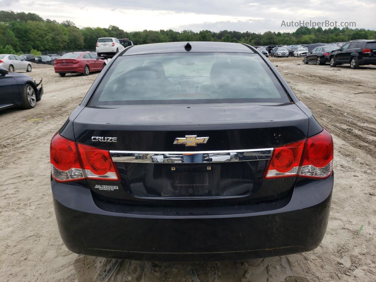 2013 Chevrolet Cruze Ls Black vin: 1G1PA5SHXD7223180