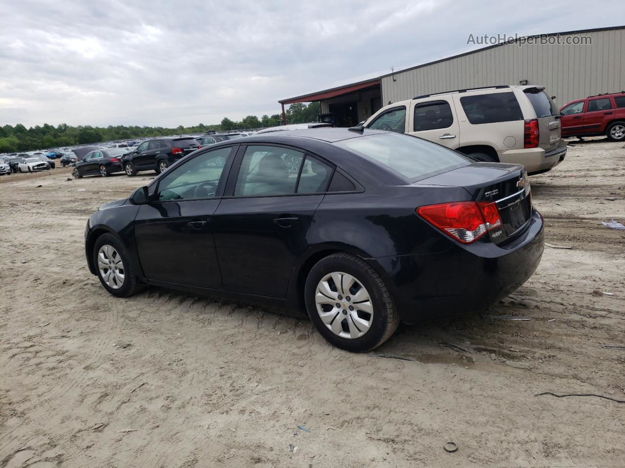 2013 Chevrolet Cruze Ls Black vin: 1G1PA5SHXD7223180