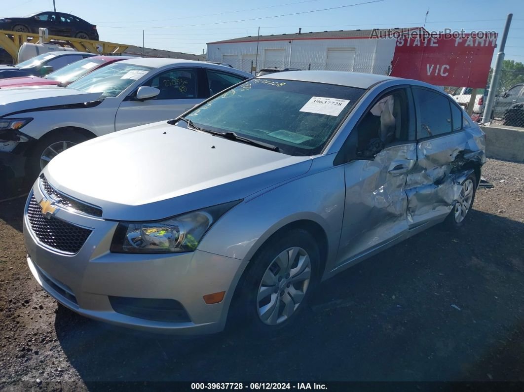 2013 Chevrolet Cruze Ls Auto Silver vin: 1G1PA5SHXD7303515