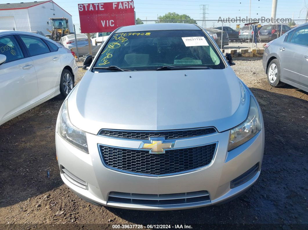 2013 Chevrolet Cruze Ls Auto Silver vin: 1G1PA5SHXD7303515