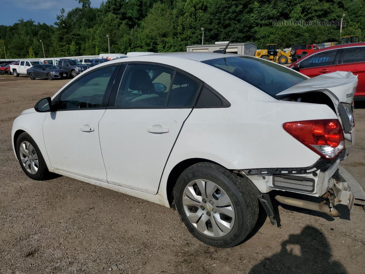 2013 Chevrolet Cruze Ls White vin: 1G1PA5SHXD7313882