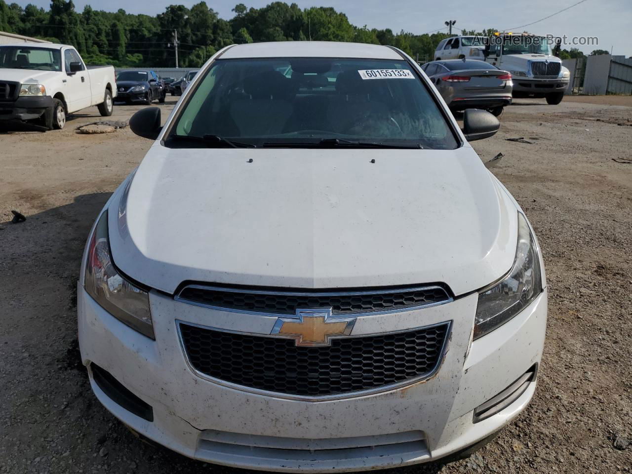 2013 Chevrolet Cruze Ls White vin: 1G1PA5SHXD7313882