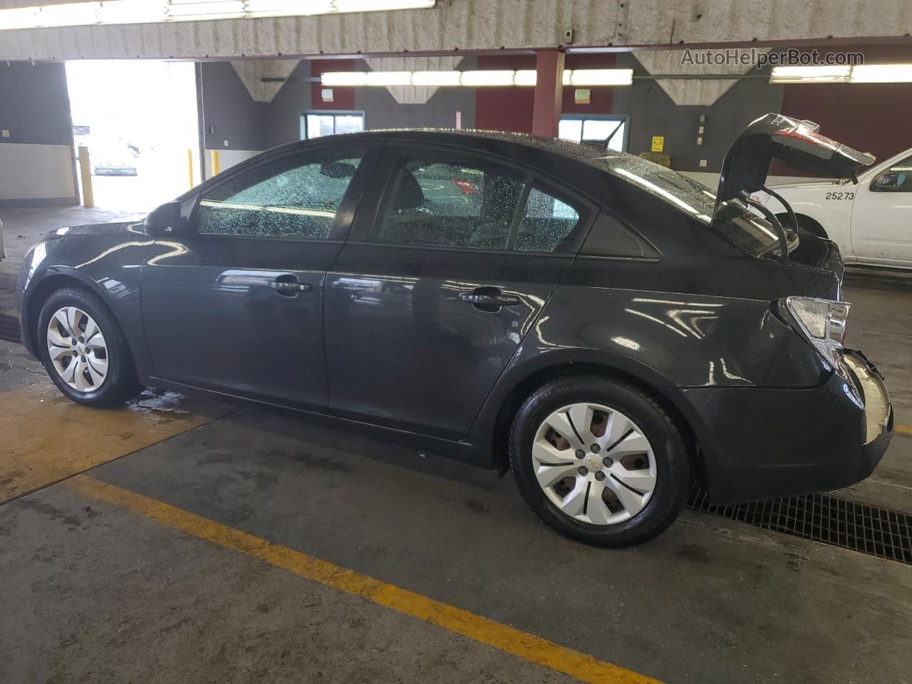 2013 Chevrolet Cruze Ls Black vin: 1G1PA5SHXD7315681