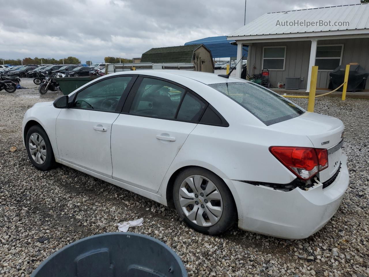 2014 Chevrolet Cruze Ls White vin: 1G1PA5SHXE7104224