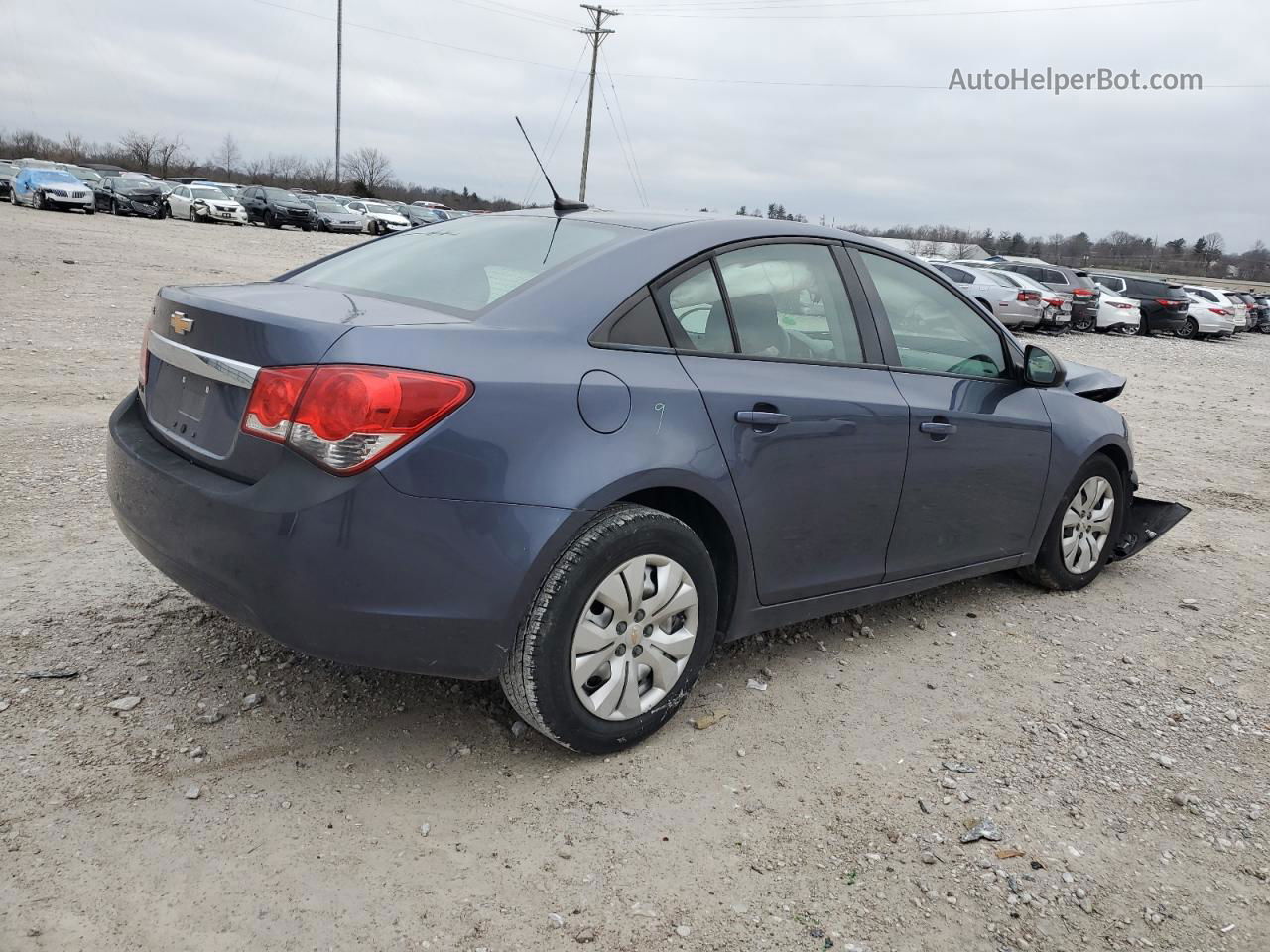 2014 Chevrolet Cruze Ls Blue vin: 1G1PA5SHXE7216411