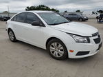 2014 Chevrolet Cruze Ls White vin: 1G1PA5SHXE7362372