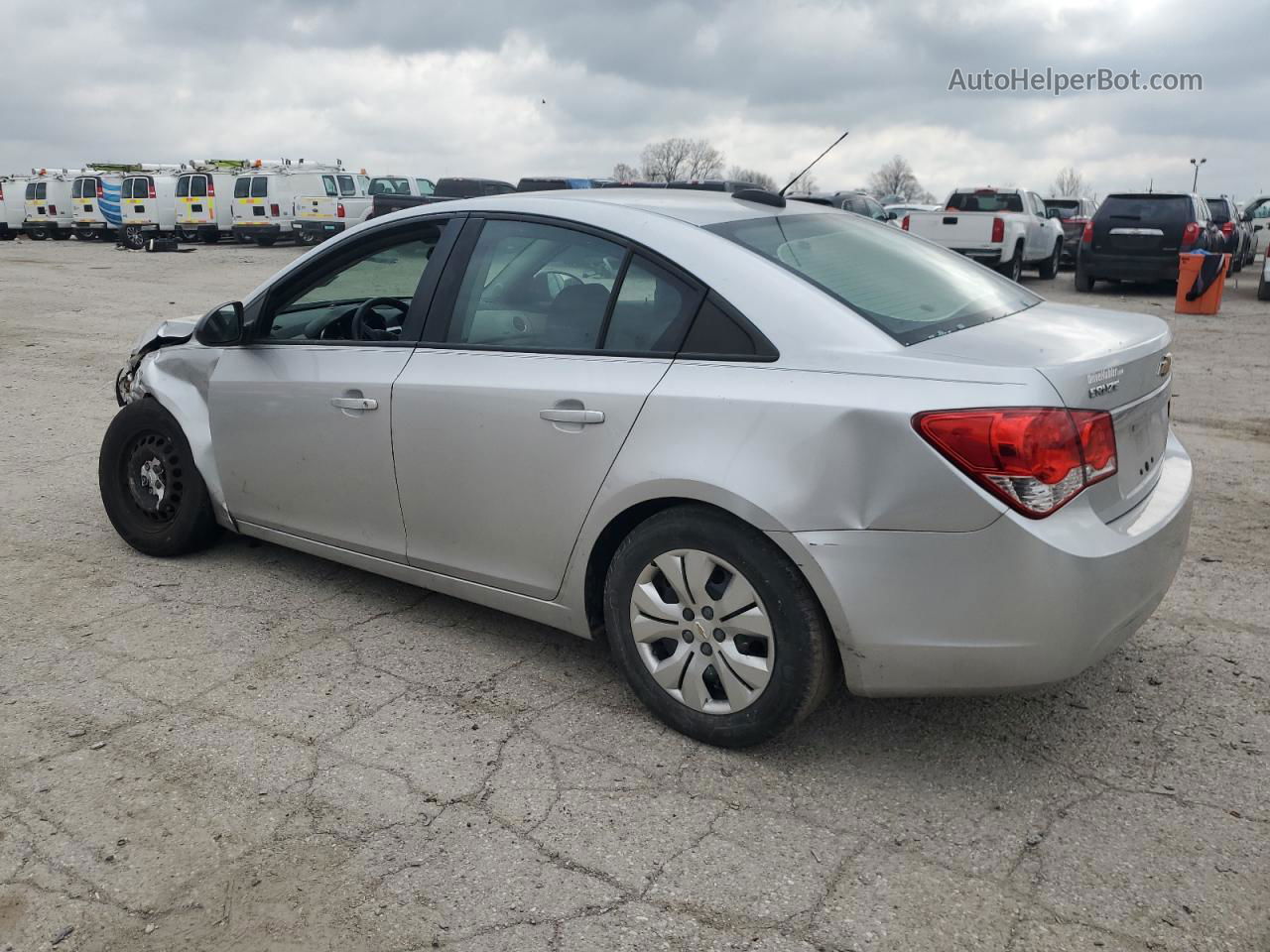 2015 Chevrolet Cruze Ls Silver vin: 1G1PA5SHXF7104015