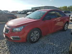 2015 Chevrolet Cruze Ls Red vin: 1G1PA5SHXF7216586