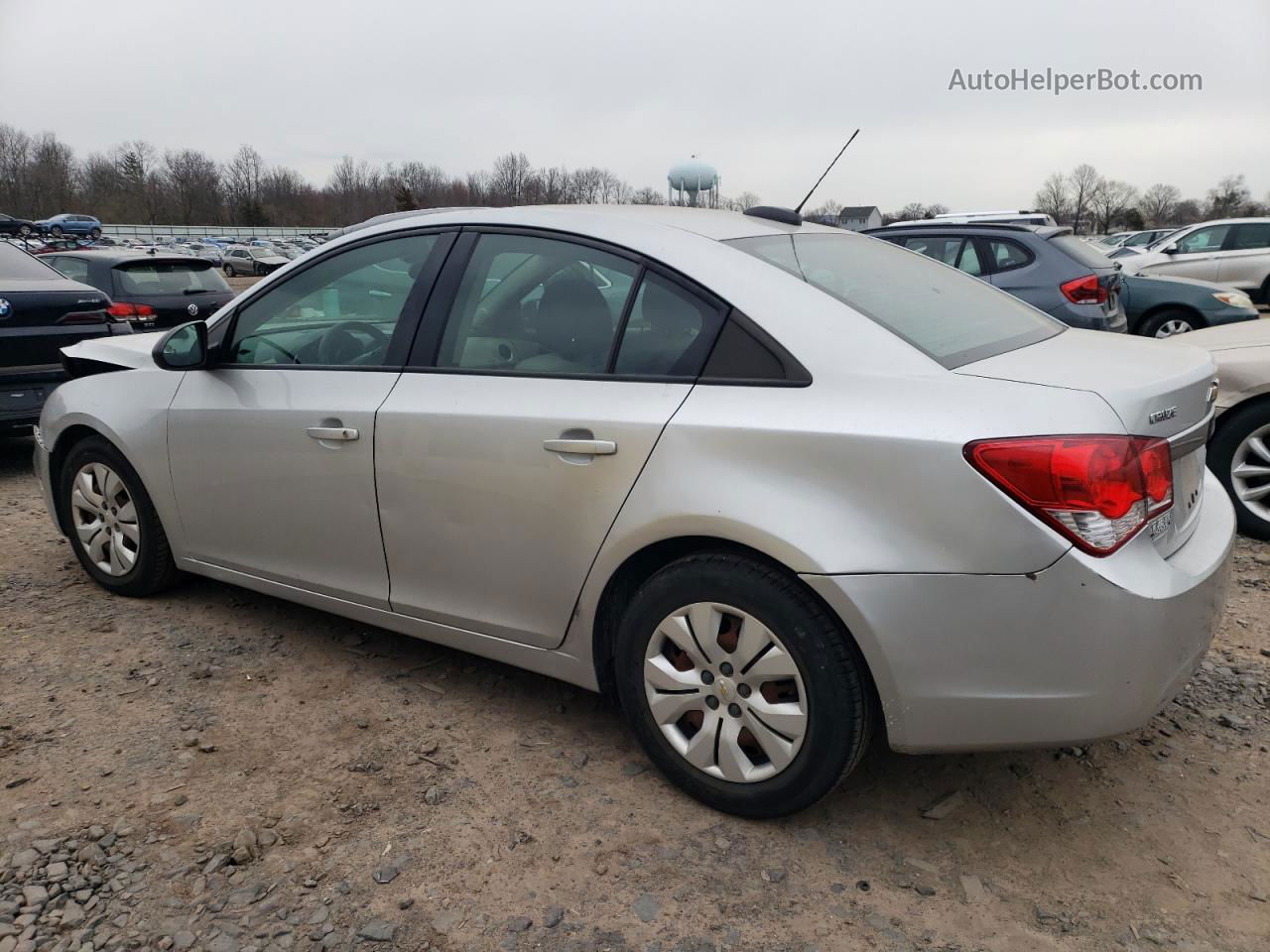 2015 Chevrolet Cruze Ls Silver vin: 1G1PA5SHXF7260975