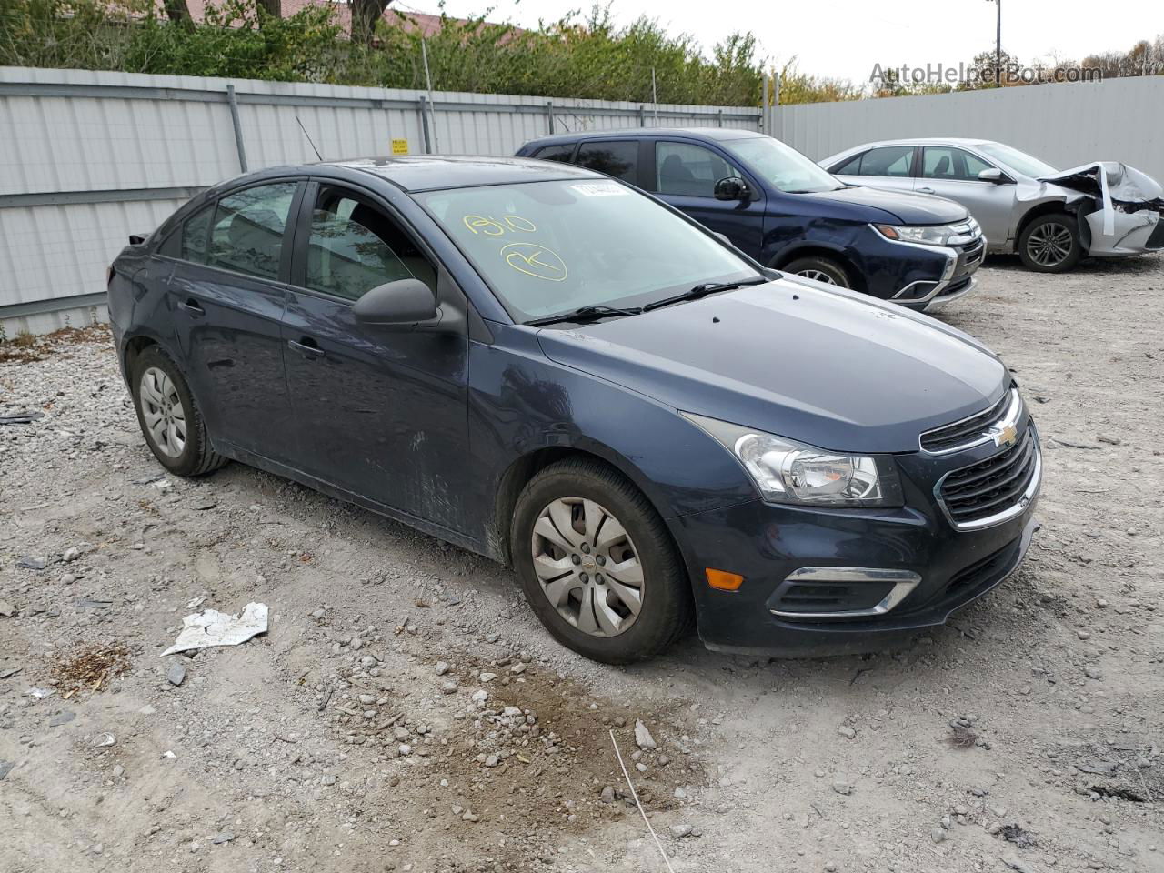 2015 Chevrolet Cruze Ls Blue vin: 1G1PA5SHXF7261527