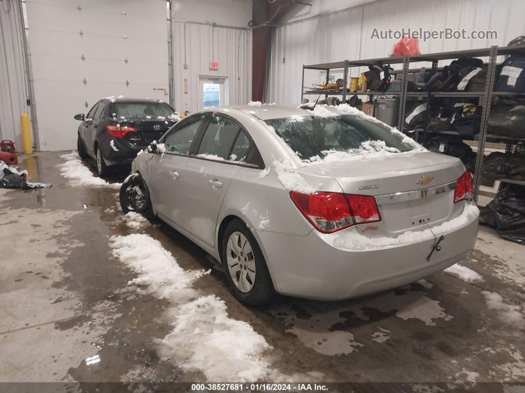 2015 Chevrolet Cruze Ls Silver vin: 1G1PA5SHXF7290929