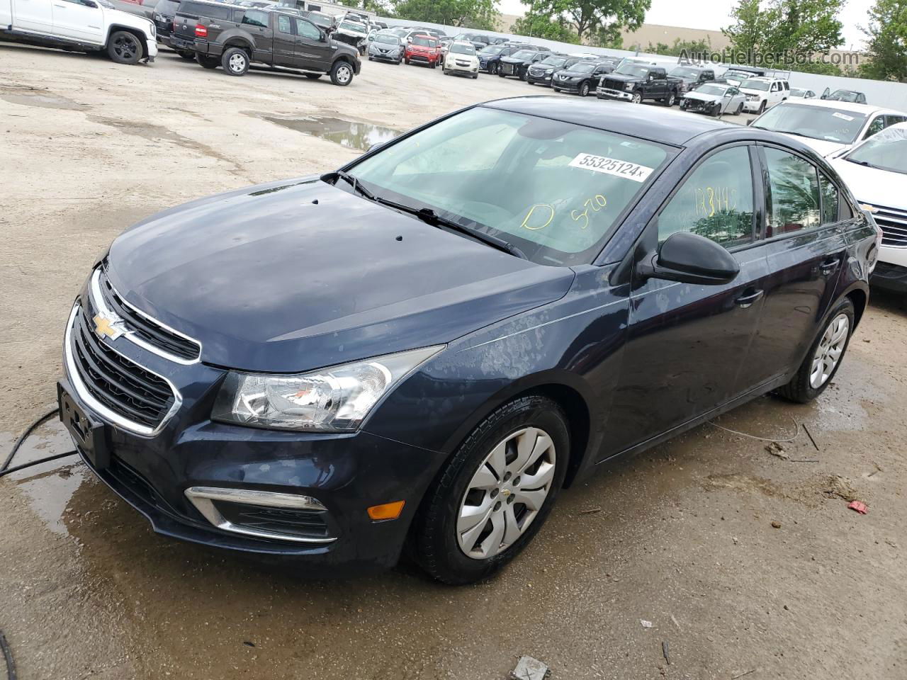 2015 Chevrolet Cruze Ls Blue vin: 1G1PA5SHXF7295192