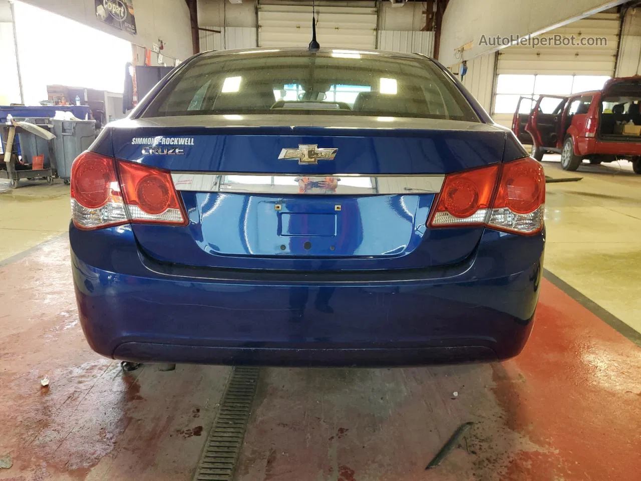 2013 Chevrolet Cruze Ls Blue vin: 1G1PB5SG4D7229528