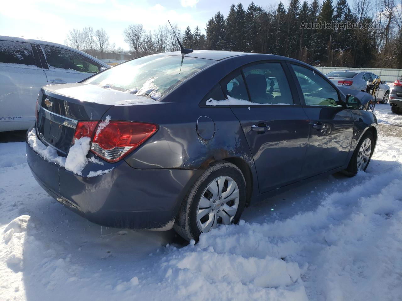 2014 Chevrolet Cruze Ls Синий vin: 1G1PB5SG4E7267424