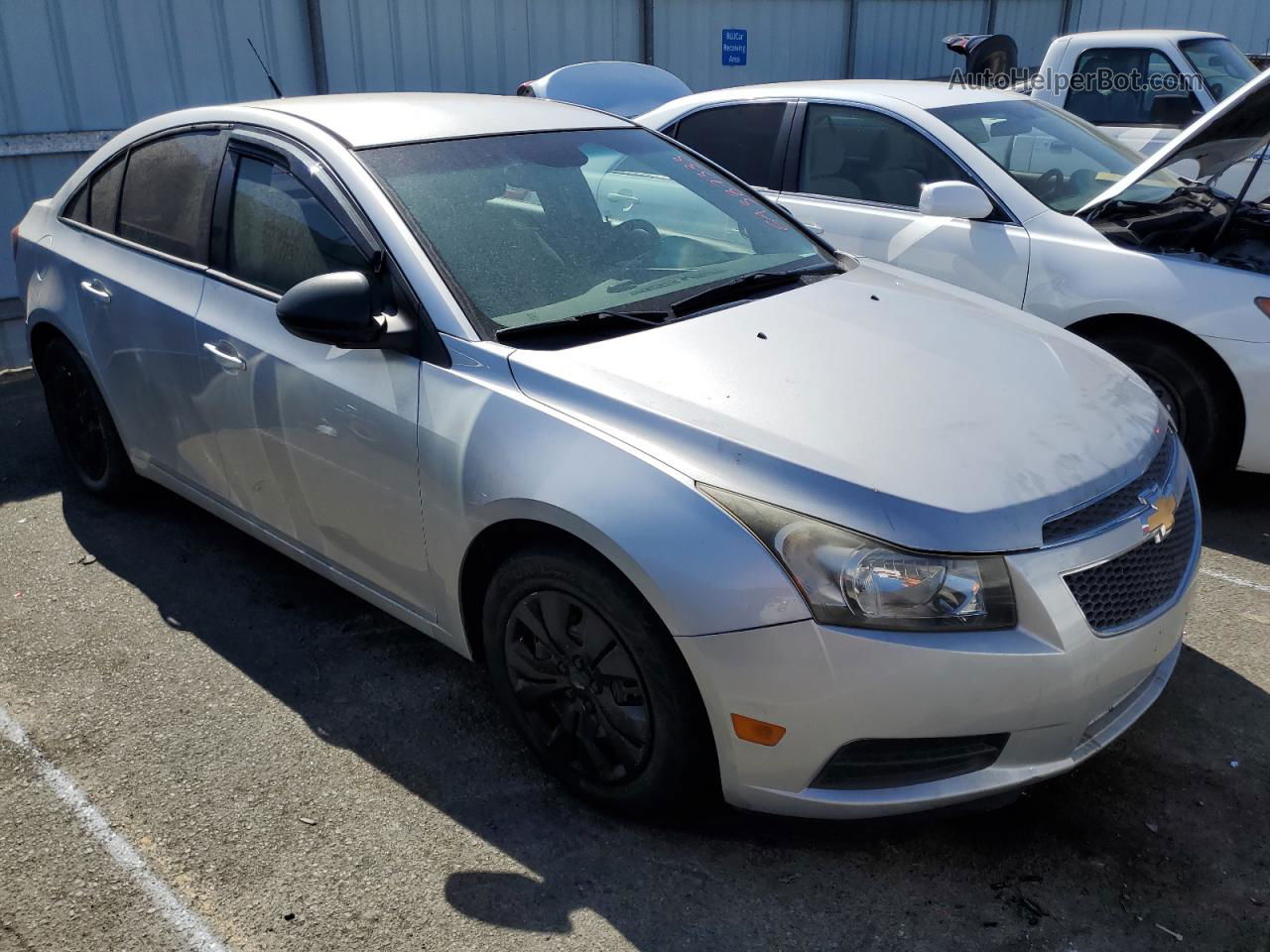 2013 Chevrolet Cruze Ls Silver vin: 1G1PB5SH0D7219037