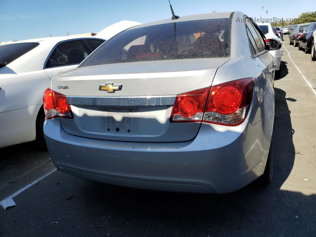 2013 Chevrolet Cruze Ls Silver vin: 1G1PB5SH0D7219037