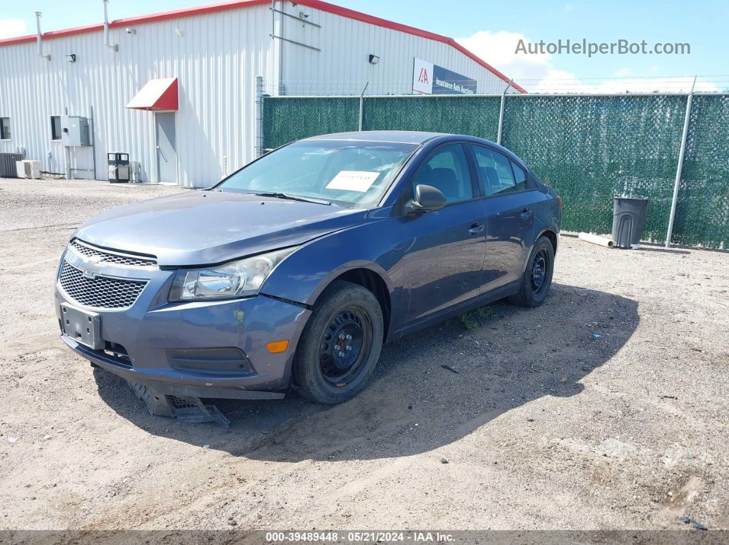 2013 Chevrolet Cruze Ls Manual Blue vin: 1G1PB5SH1D7213683