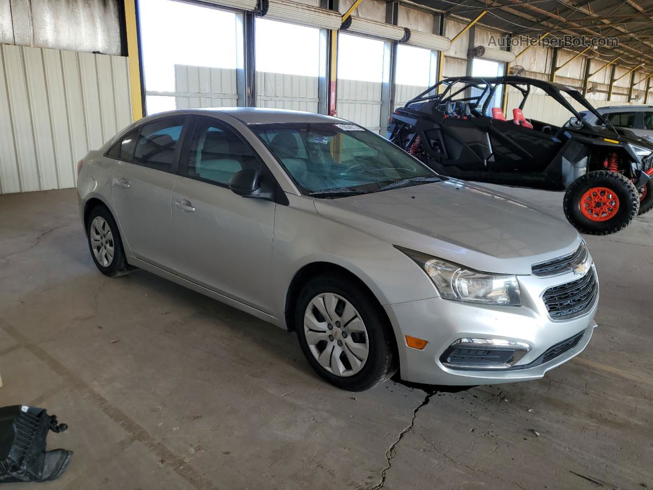 2016 Chevrolet Cruze Limited Ls Silver vin: 1G1PB5SH1G7146734