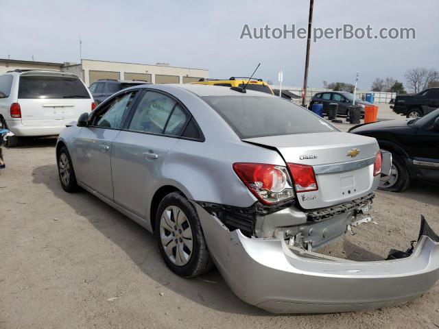 2015 Chevrolet Cruze Ls Silver vin: 1G1PB5SH2F7110775