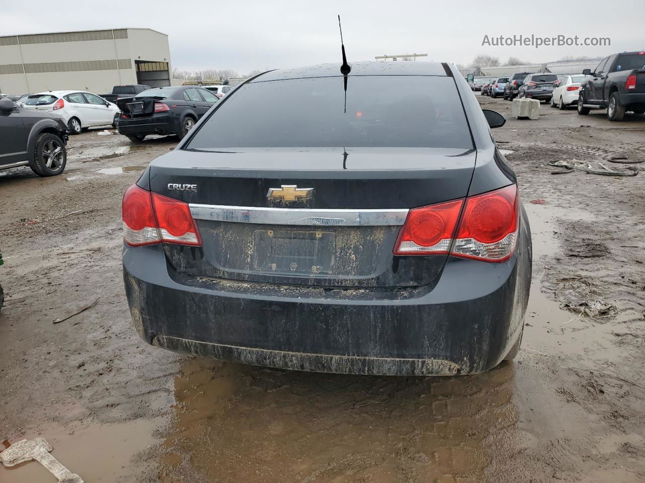 2013 Chevrolet Cruze Ls Black vin: 1G1PB5SH3D7245275