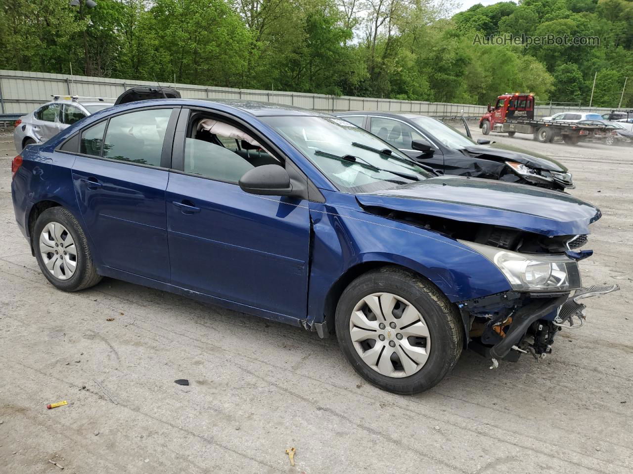 2013 Chevrolet Cruze Ls Синий vin: 1G1PB5SH5D7170529